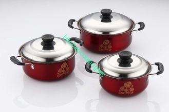 Various Size Kitchen Cooking Set Durable Easy Cleaning Ss410 # 0.5mm Thickness