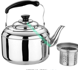Rust Resistant Stainless Steel Tea Kettle High Heat Efficiency Polished Surface