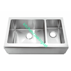Farmhouse Stainless Steel Kitchen Sinks With CUPC Certification Scratch Resistant