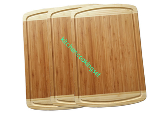 Customized Size Bamboo Cutting Board For Indoor / Outdoor Popular Design