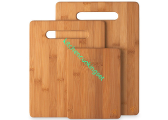 Non - Slip Bamboo Cutting Board Special Shape Customized Size OEM Accepted