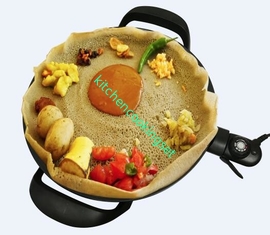 40cm Household Electric Grill With Dish Washer Safe Cast Aluminum Plate