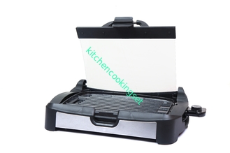 120V/1700W Household Electric Grill With Thermostat And Grill Height