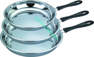Household / Restaurant Nonstick Cookware Set Stainless Steel 410# Material