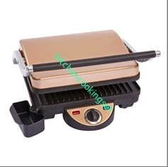 4 Slices Home Panini Grill With Ss Housing , Adjustable Temperature Control