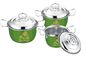 16cm Stainless Steel Pots And Pans Set High Polishing Environment Friendly