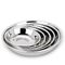Home Stainless Steel Tray For Food Fruit Dessert Easy Cleaning Anti Rust