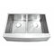 Polished Surface Stainless Steel Kitchen Sinks Undermount Installation Type