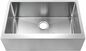 Silver Stainless Steel Kitchen Sinks CUPC Certificated Modern Design Long Lasting