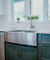 Rectangular Stainless Steel Kitchen Sinks Large Capacity Luxurious Satin Finished