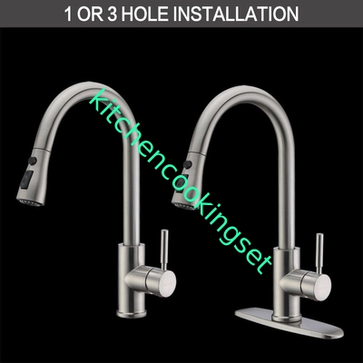 Single Handle Modern Sink Faucet With Strong Anti Bacterium Performance