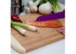 Natural Color Bamboo Cutting Board Food Safe Material Durable OEM Accepted