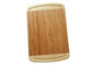 Customized Size Bamboo Cutting Board For Indoor / Outdoor Popular Design