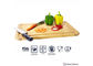 Eco Friendly Meat Cutting Board Large Size 12''X18''X0.8'' 100% Organic Bamboo Material