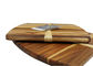 16x12 Bamboo Cutting Board For Kitchen Antibacterial Environmentally Friendly