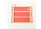 Natural Bamboo Bread Board , Wooden Chopping Board Set With Functional Silicone Mats