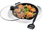 11 Inch Table Indoor Electric Bbq Grill , Small Indoor Grill With Oil Drip Tray