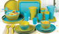 Biodegradable Bamboo Dinnerware Set Non - Flammable Shatter Proof Dishwasher Safe