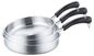 Fashional Design Stainless Steel Saute Pan , Customized Stainless Steel Skillet