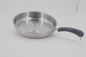 Fashional Design Stainless Steel Saute Pan , Customized Stainless Steel Skillet