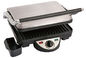 Stainless Steel Housing Home Panini Grill 4 Slices Type With Drip Tray