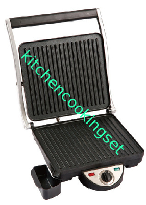 Kitchen Panini Sandwich Grill , Commercial Panini Grill Easy Cleaning