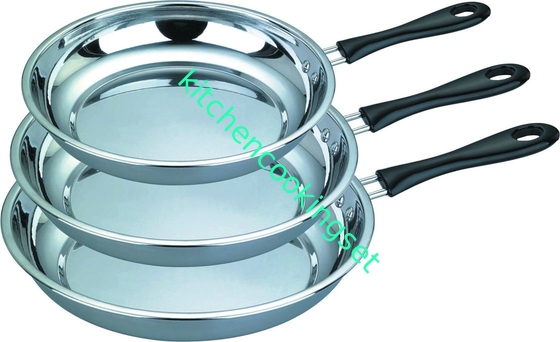 Household / Restaurant Nonstick Cookware Set Stainless Steel 410# Material